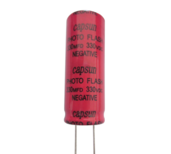 photo flash Aluminum electrolytic capacitor